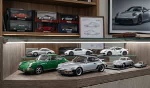 miniaturas de porsche colecionáveis